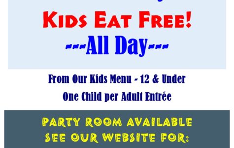 Kids eat Free!!
