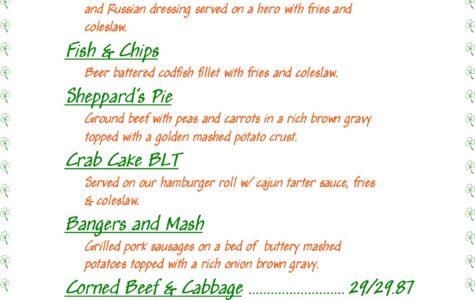 March lunch Specials