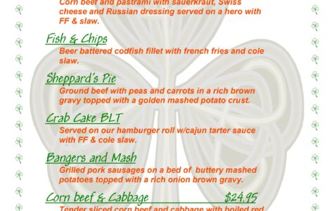 March lunch Specials